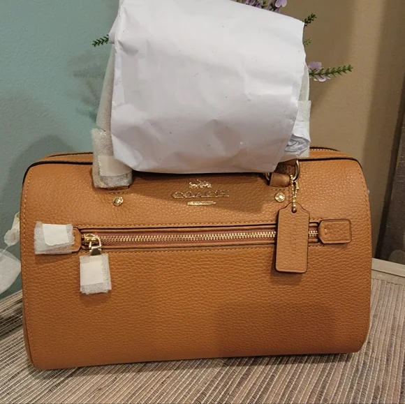 Coach Diary Embroidery Rowan Satchel and matching wallet bundle - Picture 6 of 16